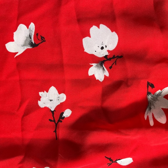 Eclipse racer back red summer dress - Picture 3 of 5